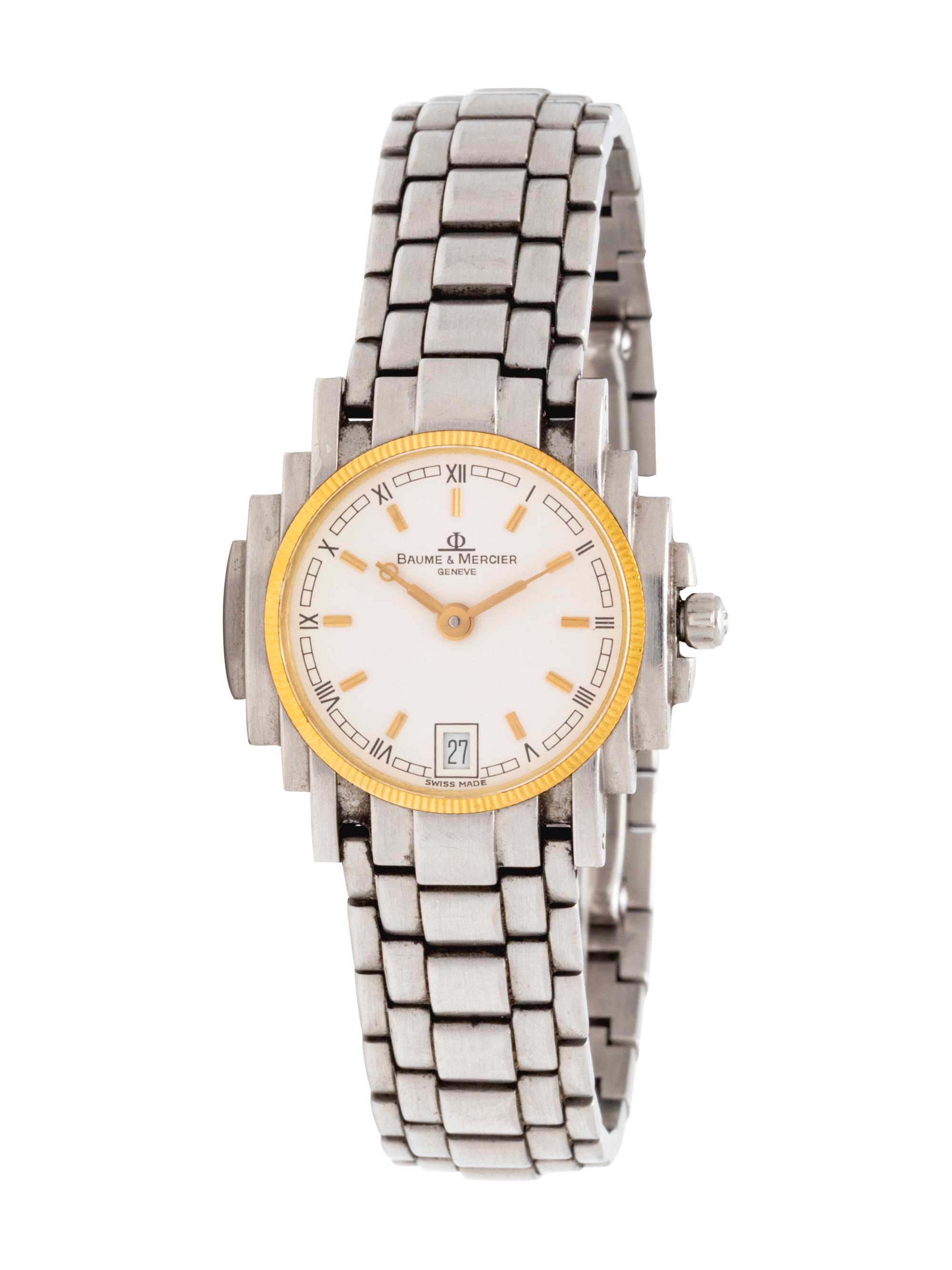 A Stainless Steel 'Shogun' Wristwatch, Baume & Mercier,