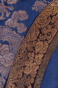 Two Blue Ground Dragon Robes, Jifu
