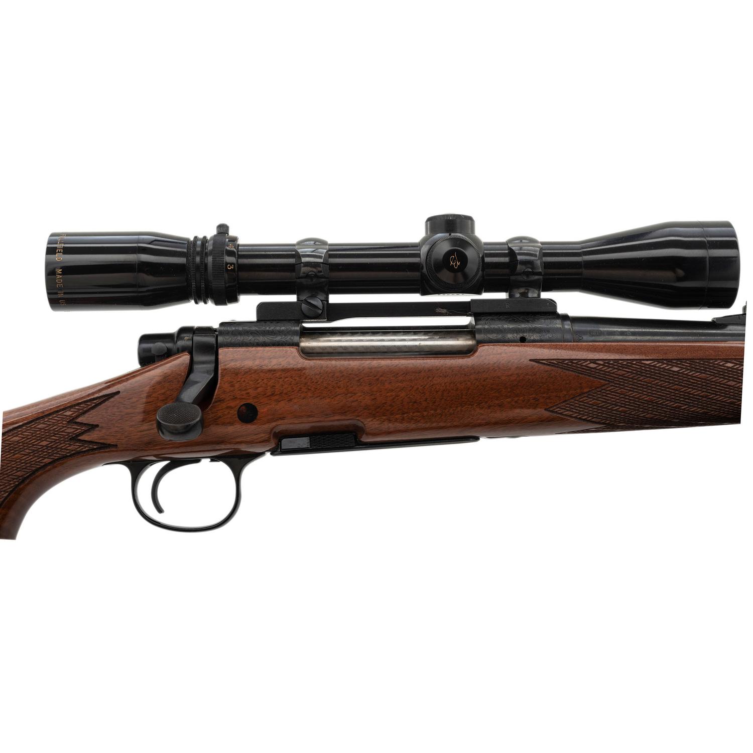 * Remington Model 700 Rifle with Burris Scope and Engraved Receiver