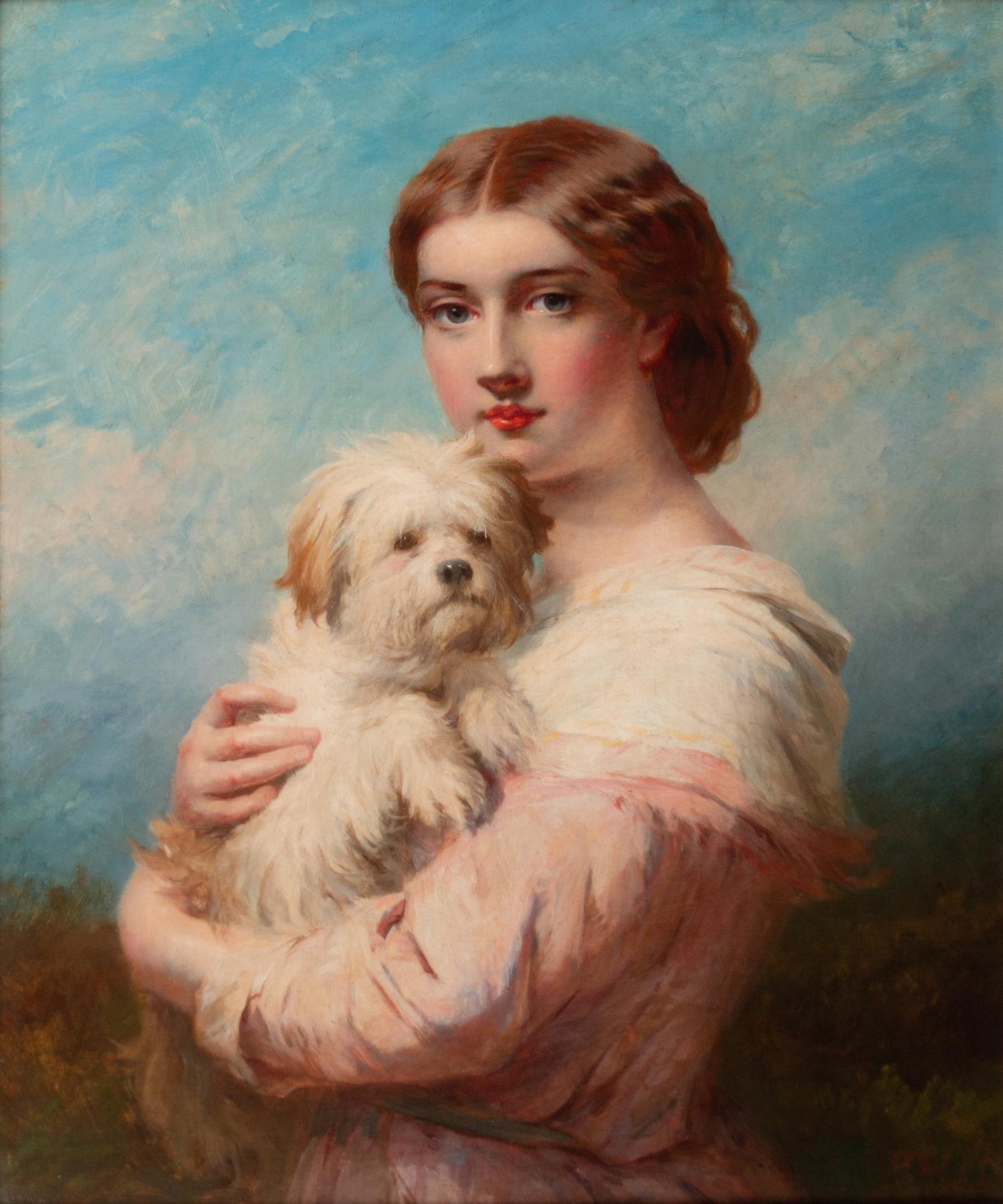 A Lady and Her Dog