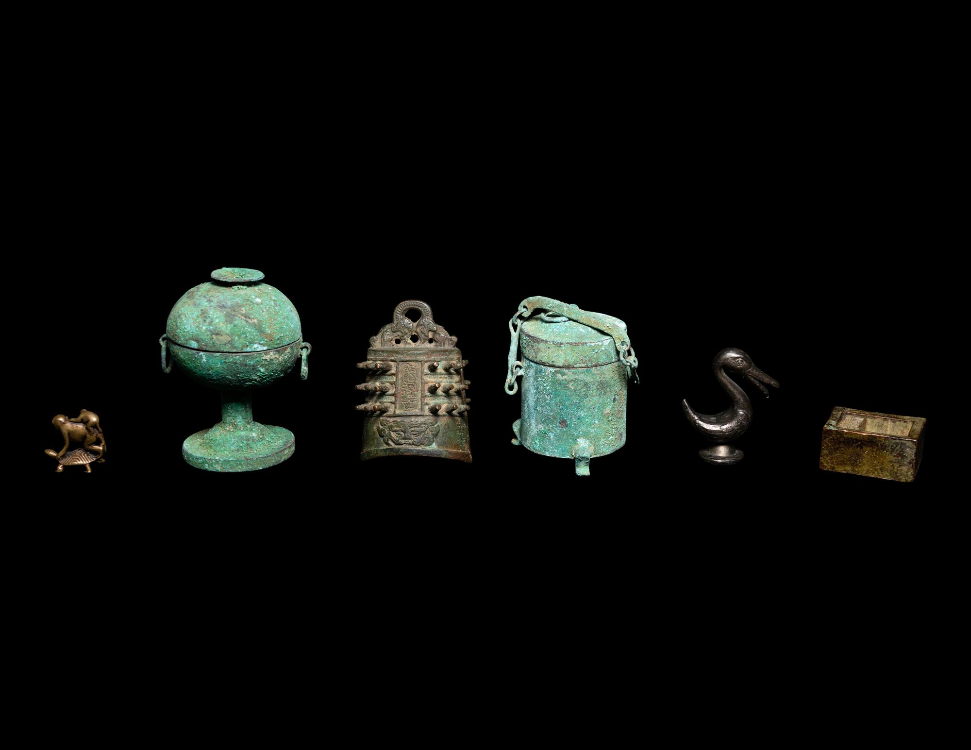 Six Chinese Bronze Articles