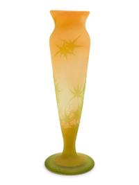 An Emile Gallé Cameo Glass Vase