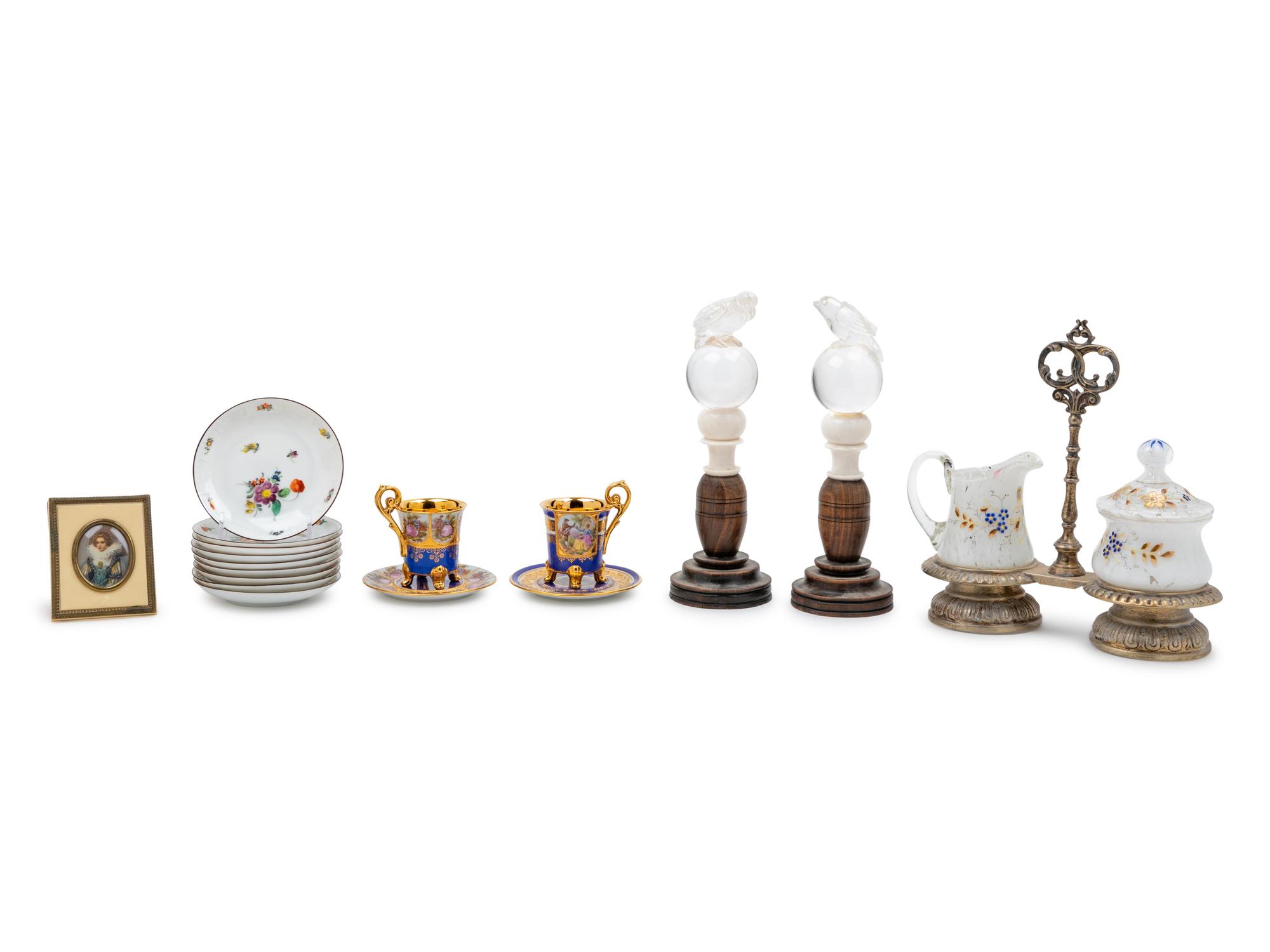 A Group of Decorative Table Articles