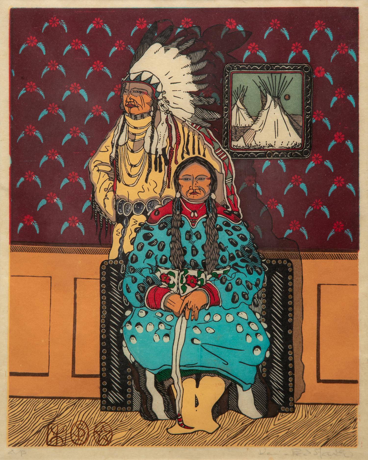 Crow Family Portrait , Artist's Proof