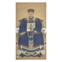Two Chinese Ancestor Portraits