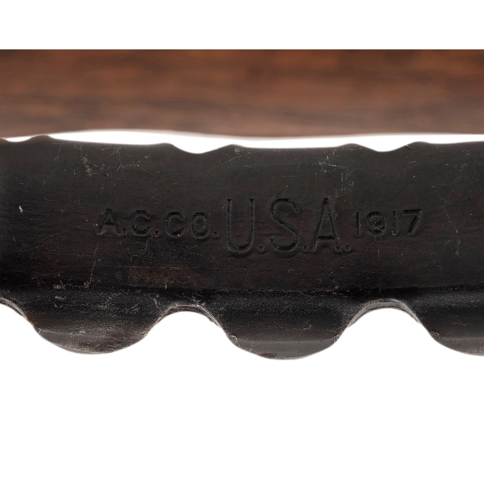 U.S. Model 1917 Trench Knife with Scabbard by American Cutlery Company