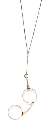 A Vintage Yellow Gold Lorgnette, 13.40 dwts.
