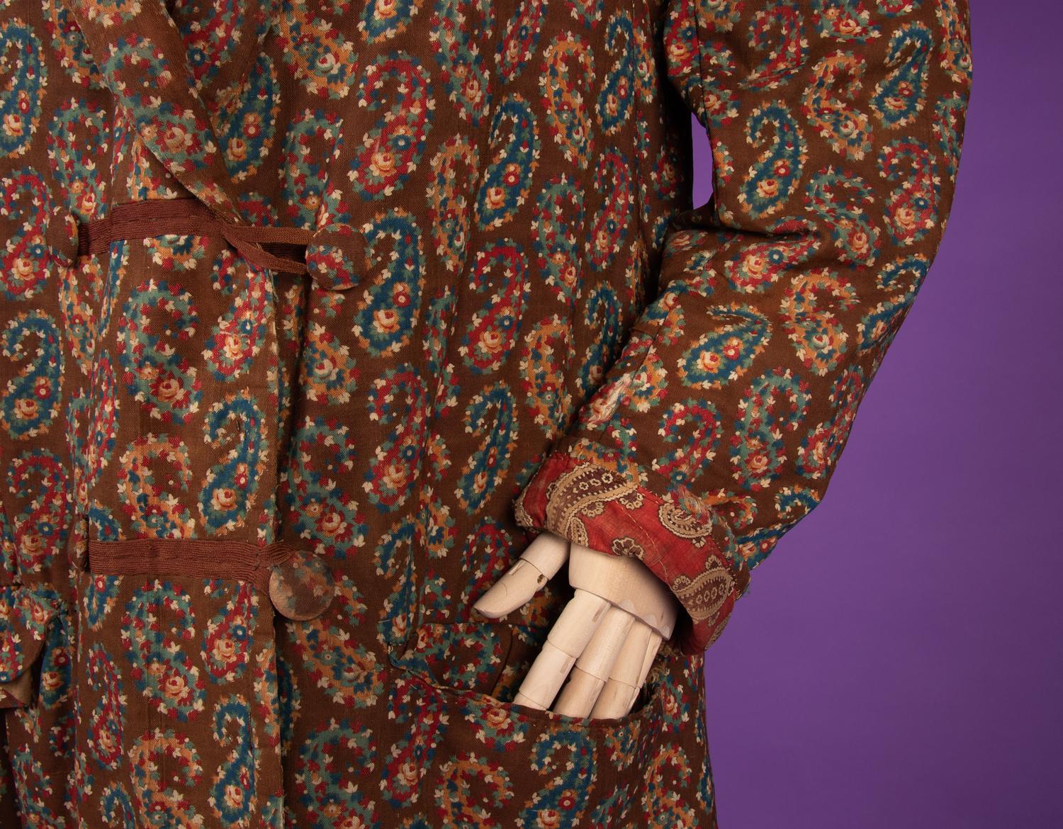 Two Men's Banyan Robes, 1840 & 1870