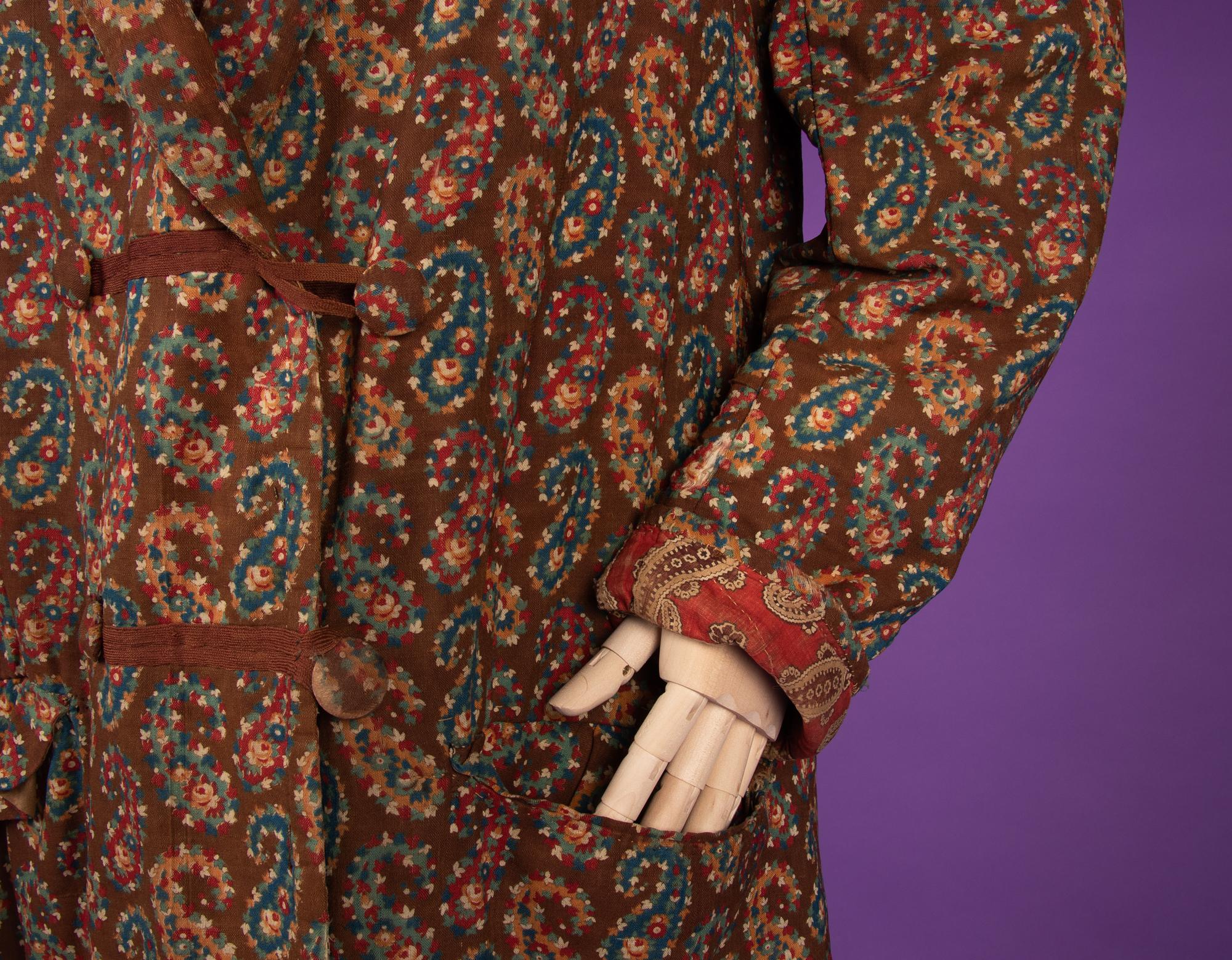 Two Men's Banyan Robes, 1840 & 1870