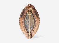 A fine Georgian mourning brooch, England, circa 1790