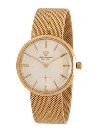 JULES JURGENSEN, 14K YELLOW GOLD WRISTWATCH