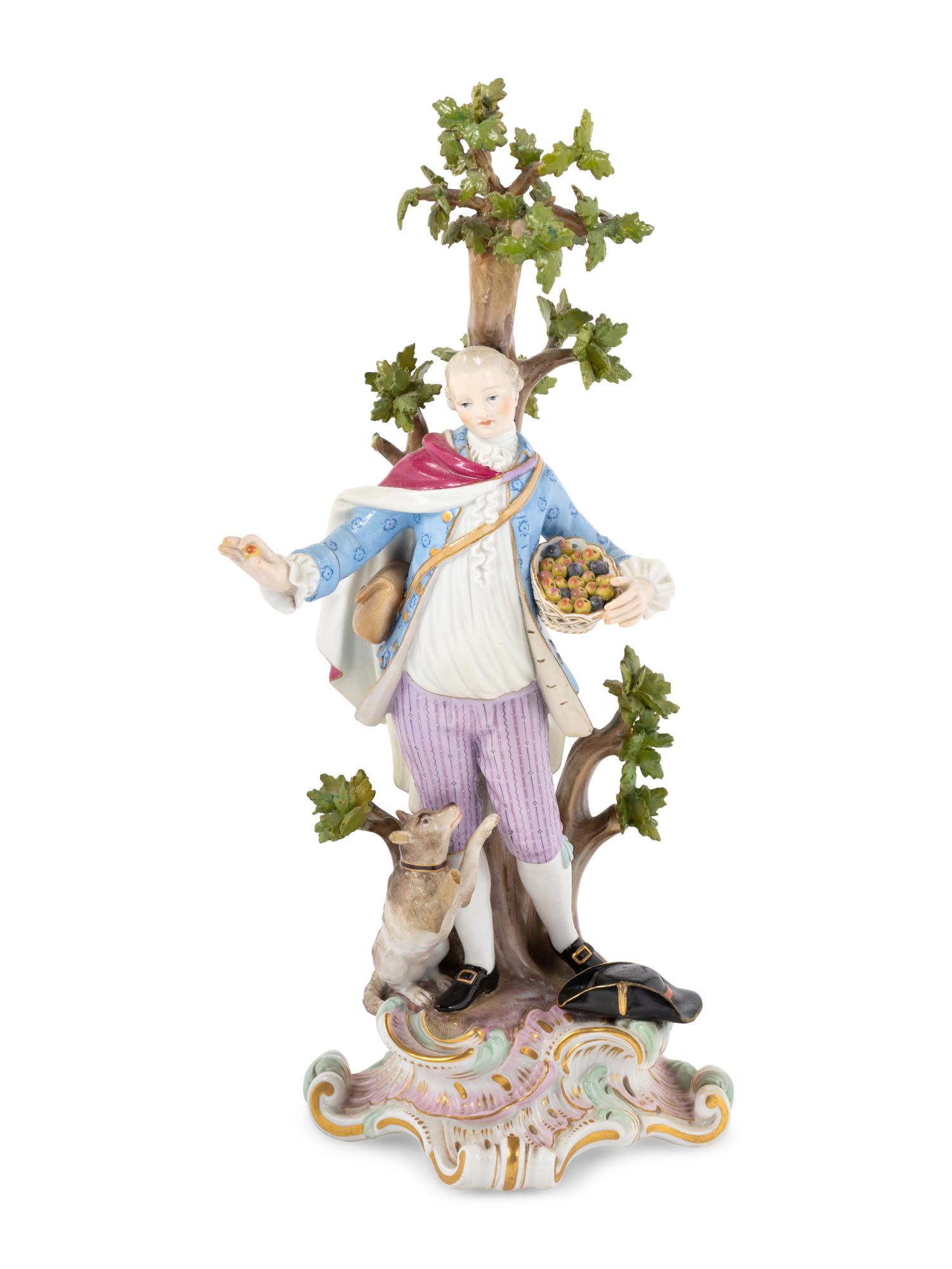 A Meissen Porcelain Figural Group