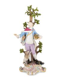 A Meissen Porcelain Figural Group