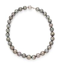 CULTURED TAHITIAN PEARL NECKLACE