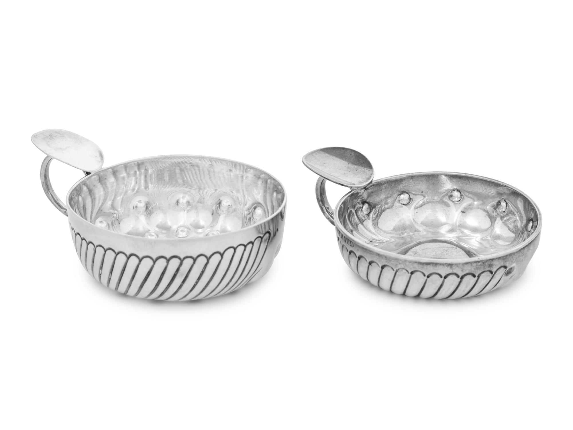Two Silver Wine Tasters
