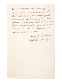 [CIVIL WAR - NAVY]. A group of 9 documents related to Robert Coster and his efforts to confirm the identity of the man who lashed Rear Admiral David G. Farragut to the rigging of the Hartford at the Battle of Mobile Bay.