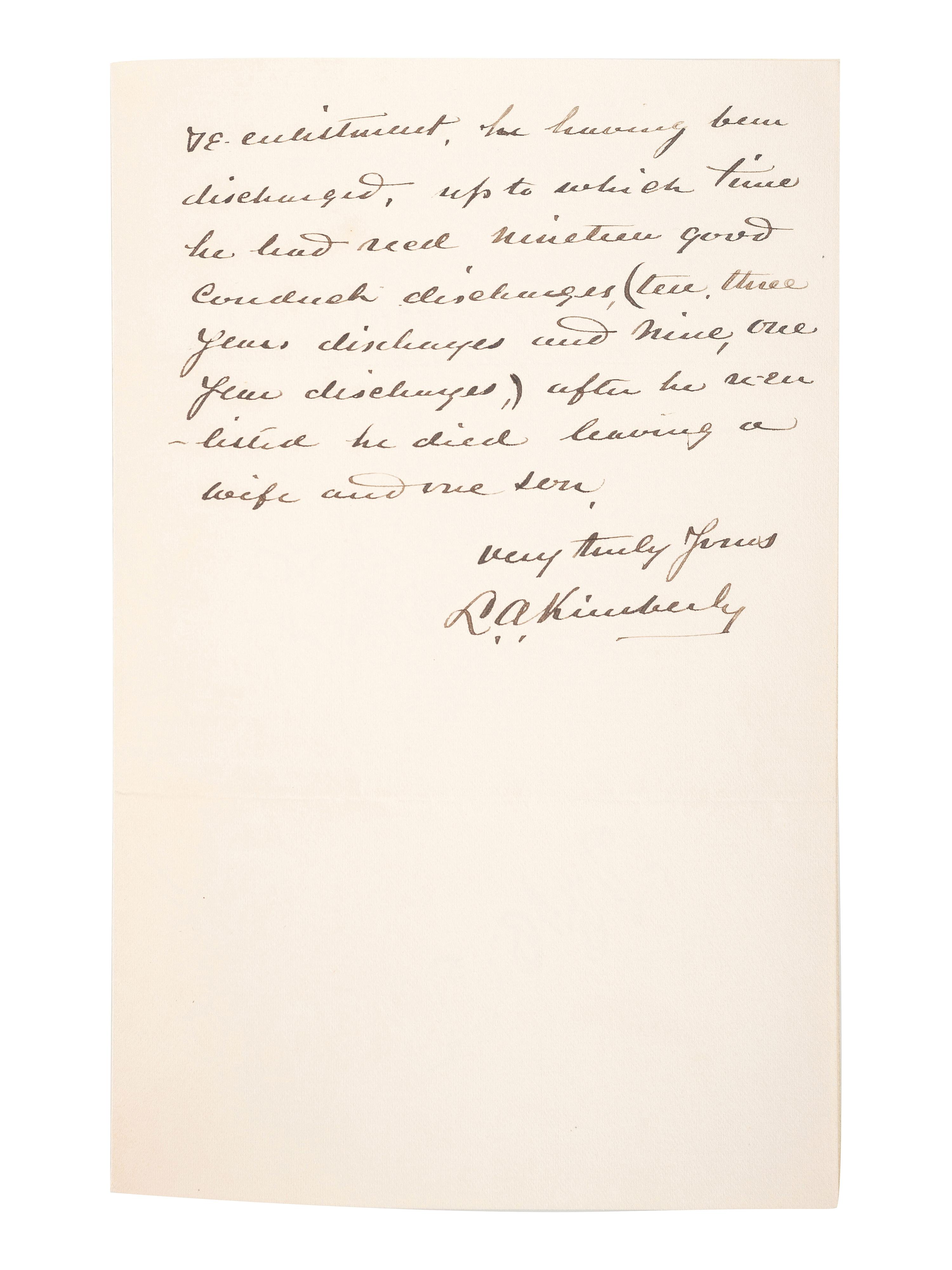 [CIVIL WAR - NAVY]. A group of 9 documents related to Robert Coster and his efforts to confirm the identity of the man who lashed Rear Admiral David G. Farragut to the rigging of the Hartford at the Battle of Mobile Bay.