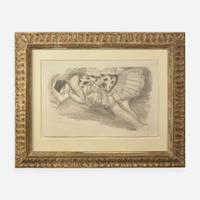 Henri Matisse (French, 1869-1954) Danseuse endormie au divan, from Dix Danseuses