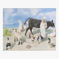 Kermit Oliver (American, B. 1943) Untitled (Beach Menagerie)