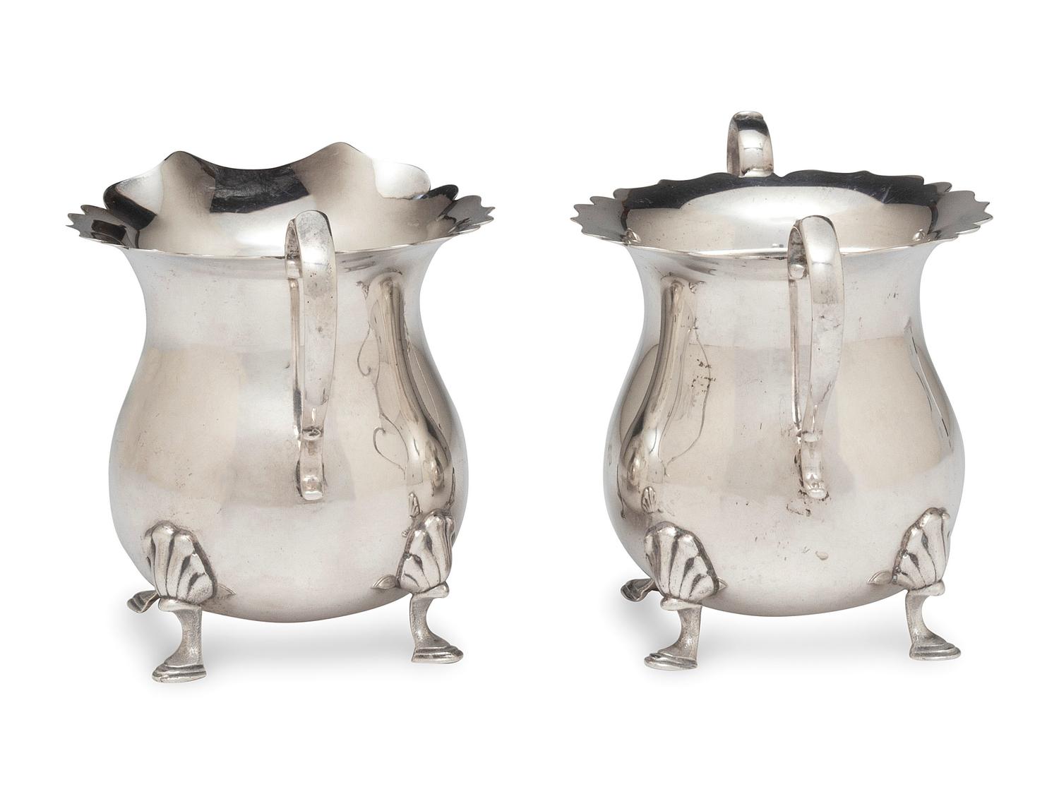 A Group of American Silver Table Articles