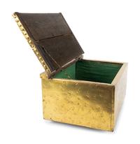An English Chased Brass Box