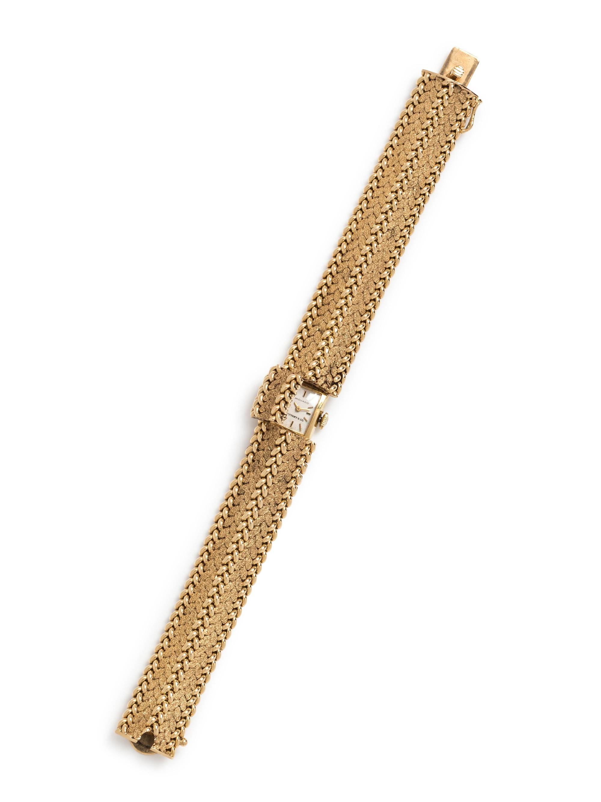 Tiffany & Co., Movado, Gold Surprise Wristwatch