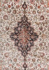A Qum Silk Rug