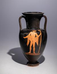 An Attic Red-Figured Nolan Amphora