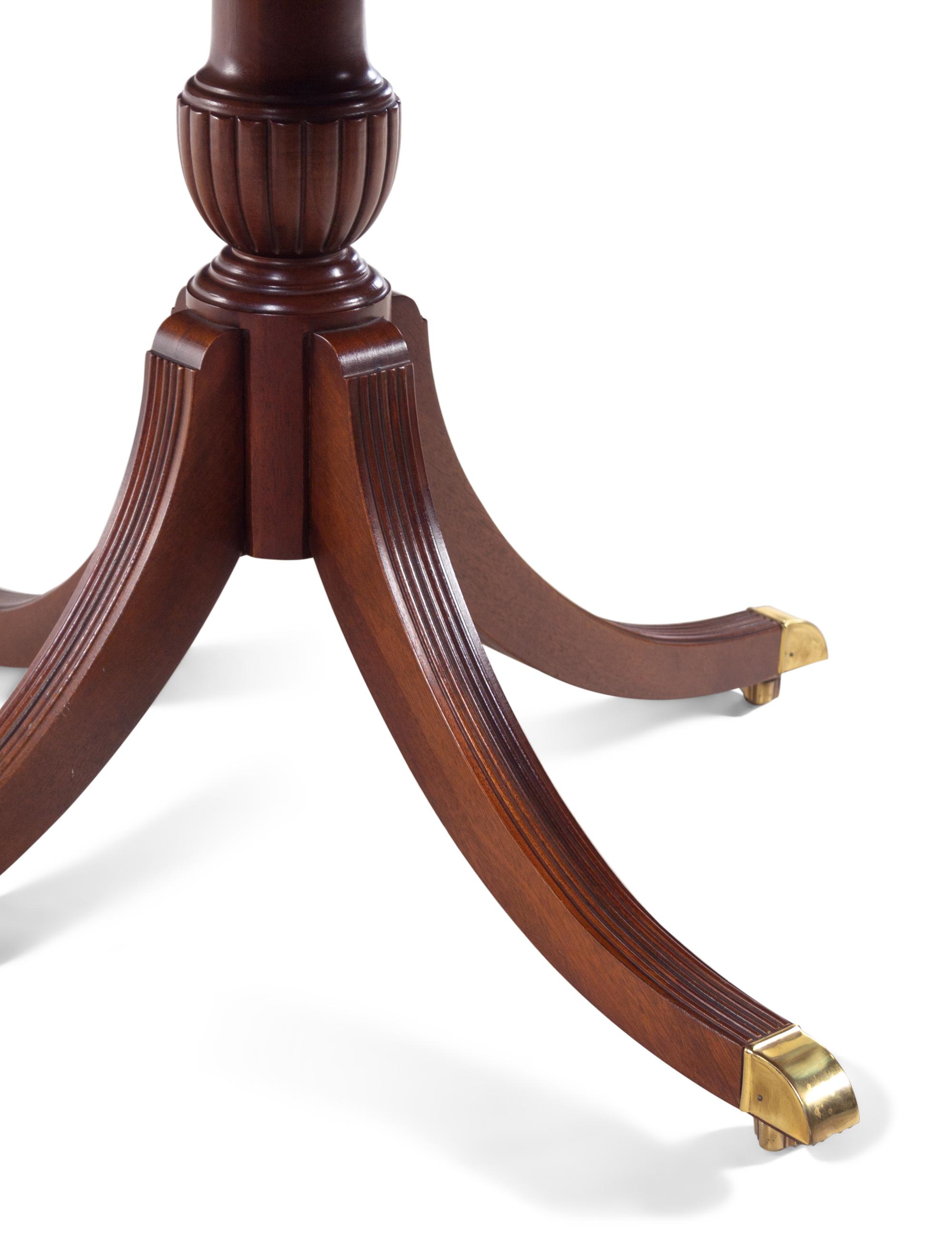 A Regency Style Mahogany Table
