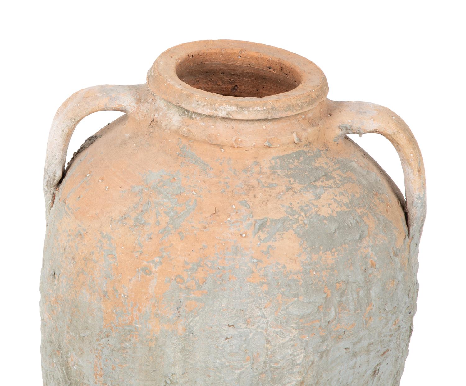 A Mediterranean Terra Cotta Olive Jar — 19TH/20TH CENTURY