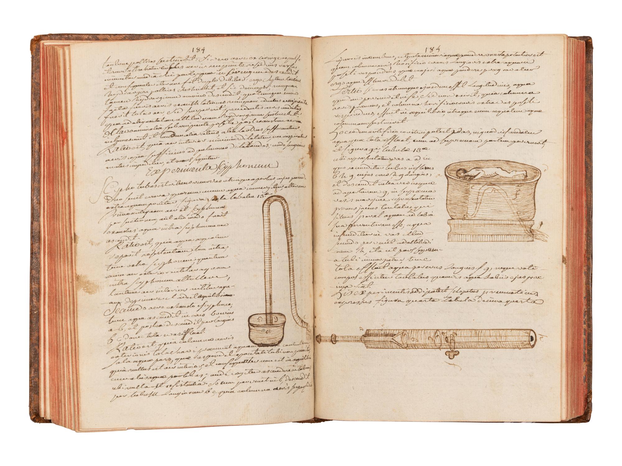 [MANUSCRIPT – PHYSICAL SCIENCE & ASTRONOMY]. “Phisica.” France, ca 1770-1790.