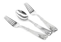 Three Silver Flatware Articles, Georg Jensen Silversmithy, Copenhagen, Circa 1915-1927 and John O. Bellis, San Francisco, CA, comprisin