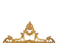 A Louis XV Style Giltwood Mirror