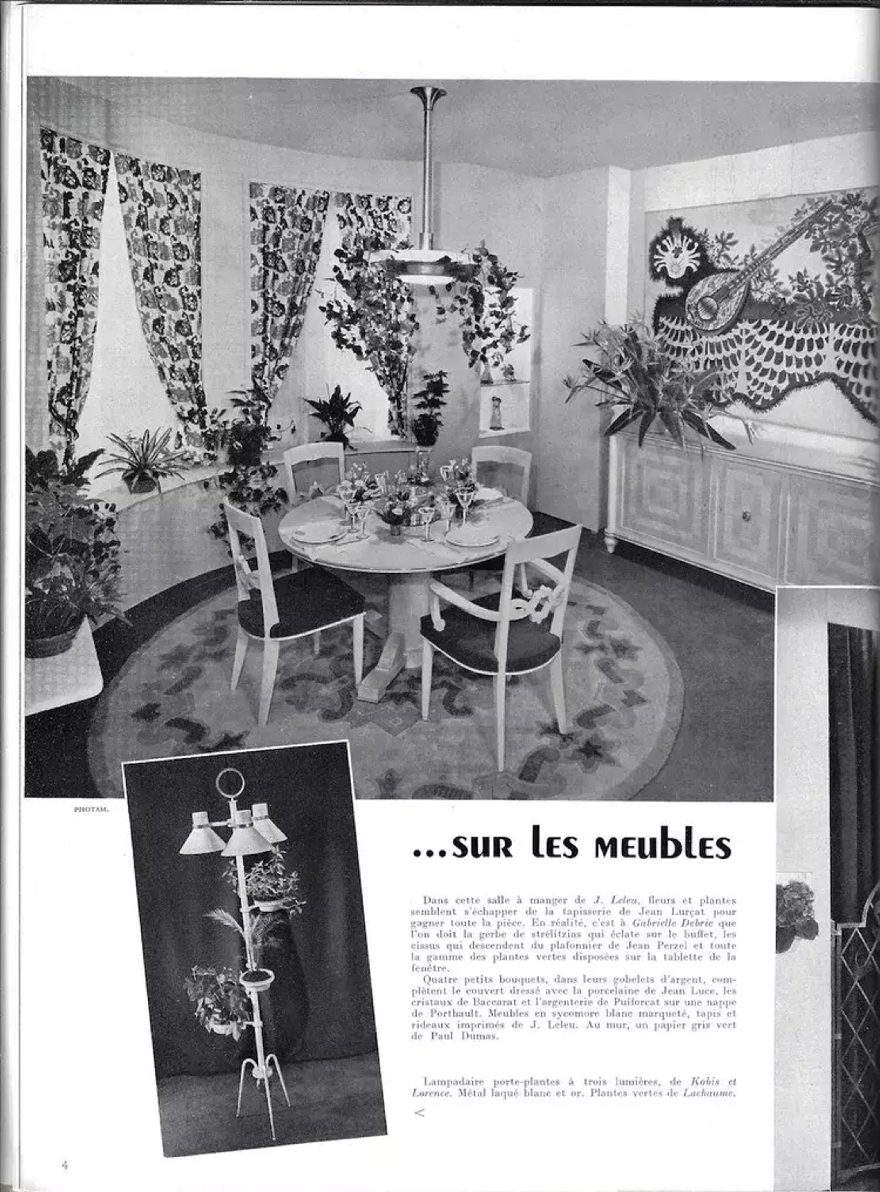 Jules Leleu (French, 1883–1961) — Pair of French Art Deco Armchairs, c. 1940