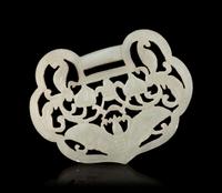 Two Chinese Celadon Jade Articles
