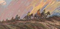 Two Works: The Canyon Gateway and Indians on the Cocopah Pass