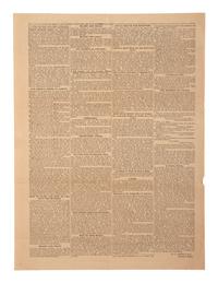 [1884 ELECTION]. -- [BLAINE, James G.]. Broadsides from the 1884 Blaine and Logan campaign including "The Republican Ticket" with jugate portraits.