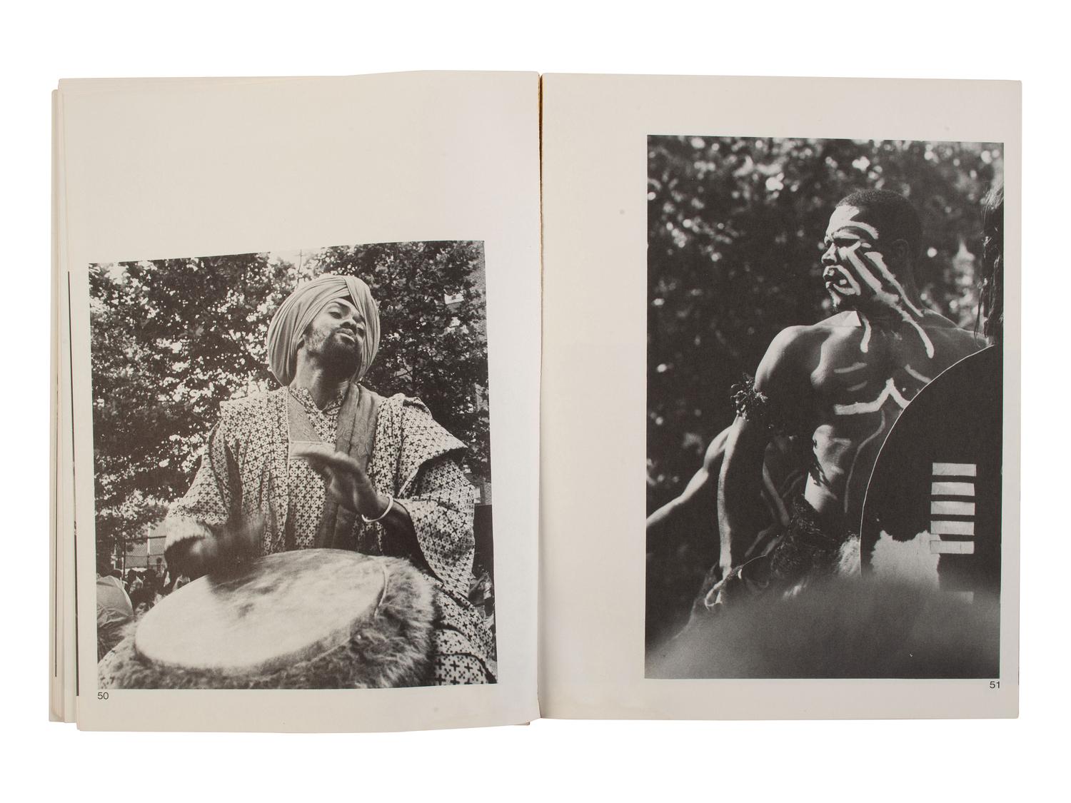 [BLACK PANTHER PARTY]. Black is Beautiful poster. [ With: ] Photographic essays, incl. The Vanguard and Drums of Life.