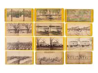 [CIVIL WAR]. A collection of 85 stereoviews from "The War for the Union" series. E. & H.T. Anthony, New York.