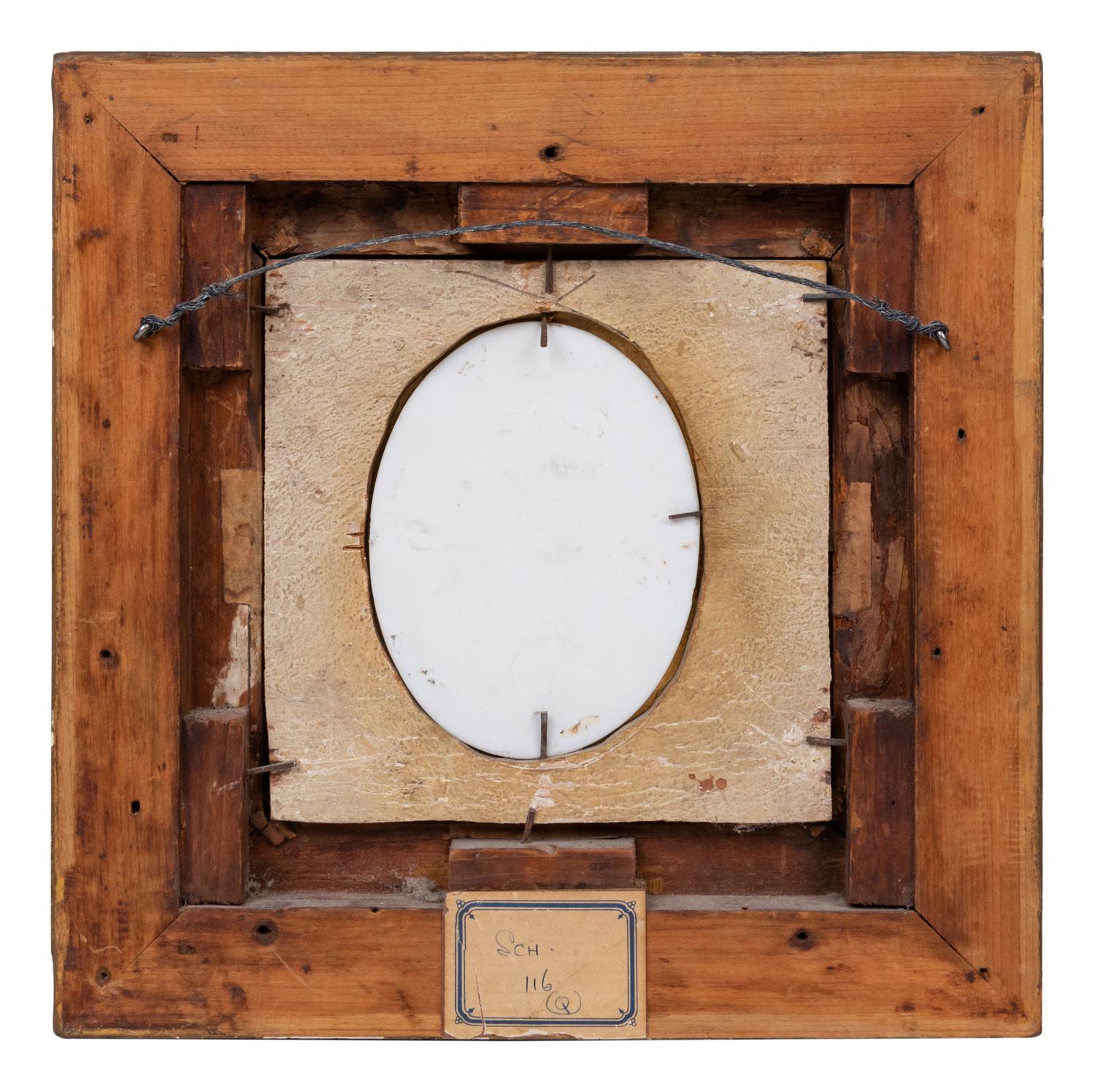 A Continental Porcelain Plaque