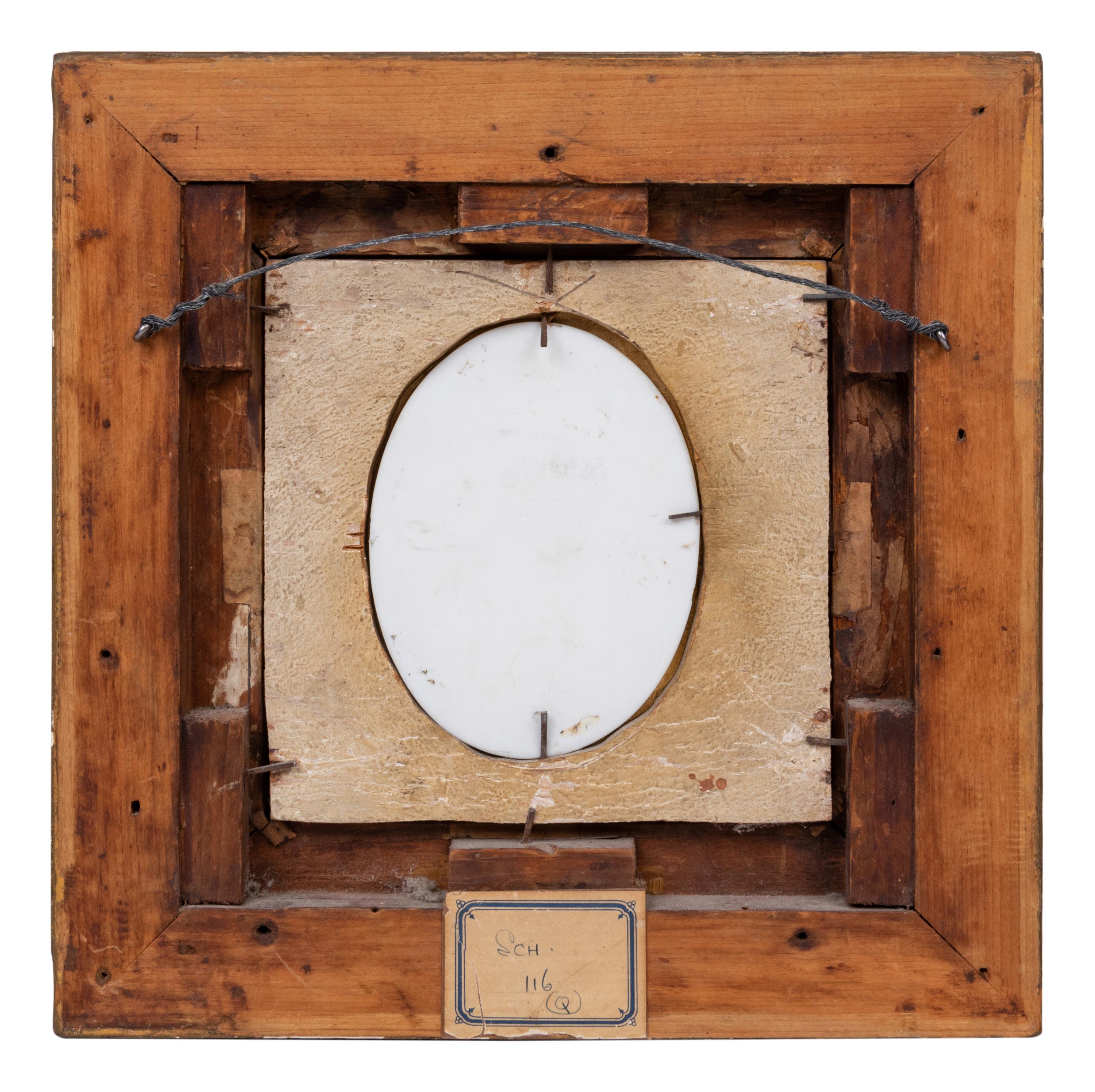 A Continental Porcelain Plaque