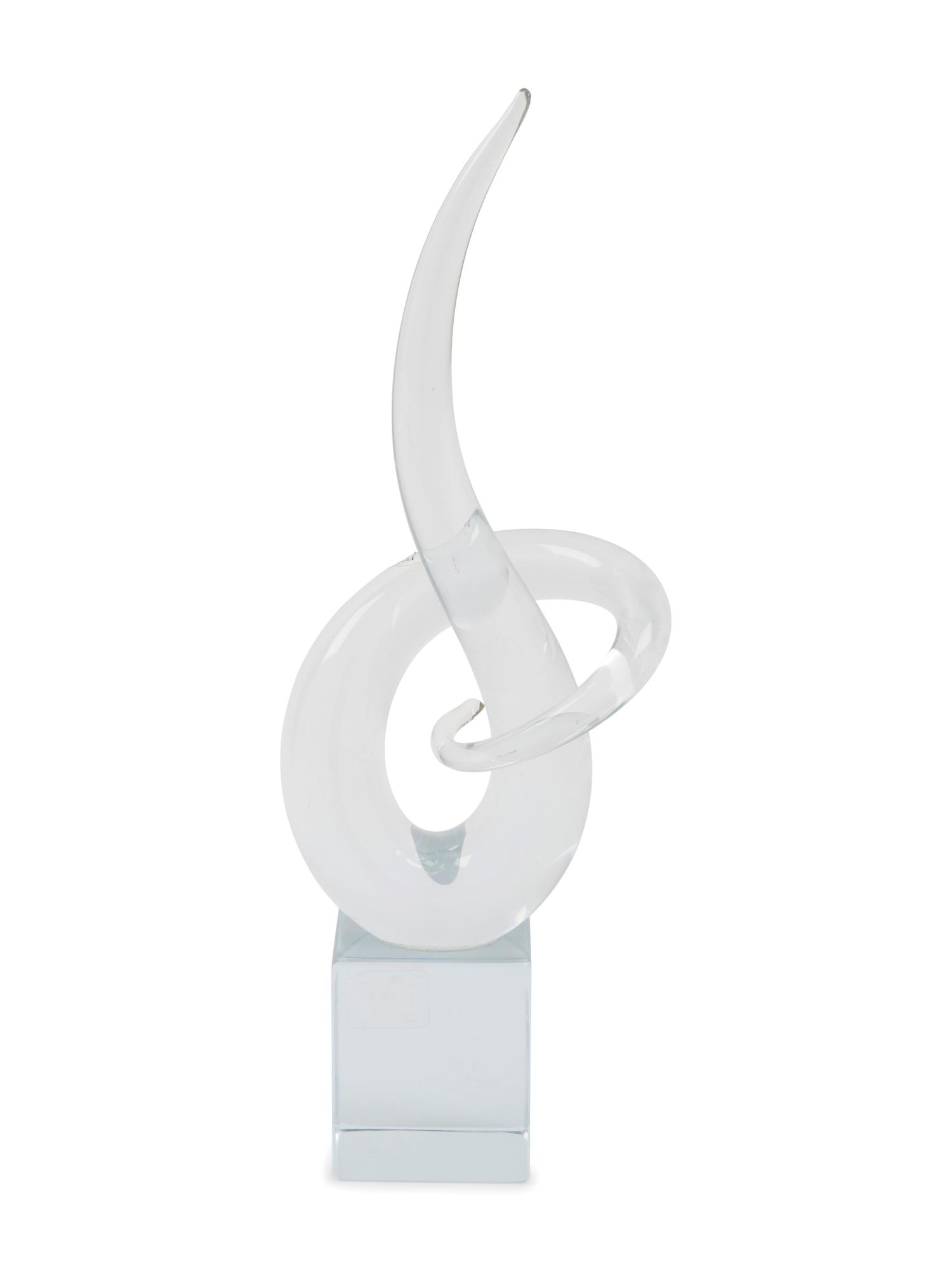 A Murano Free-form Glass Sculpture — 20TH CENTURY