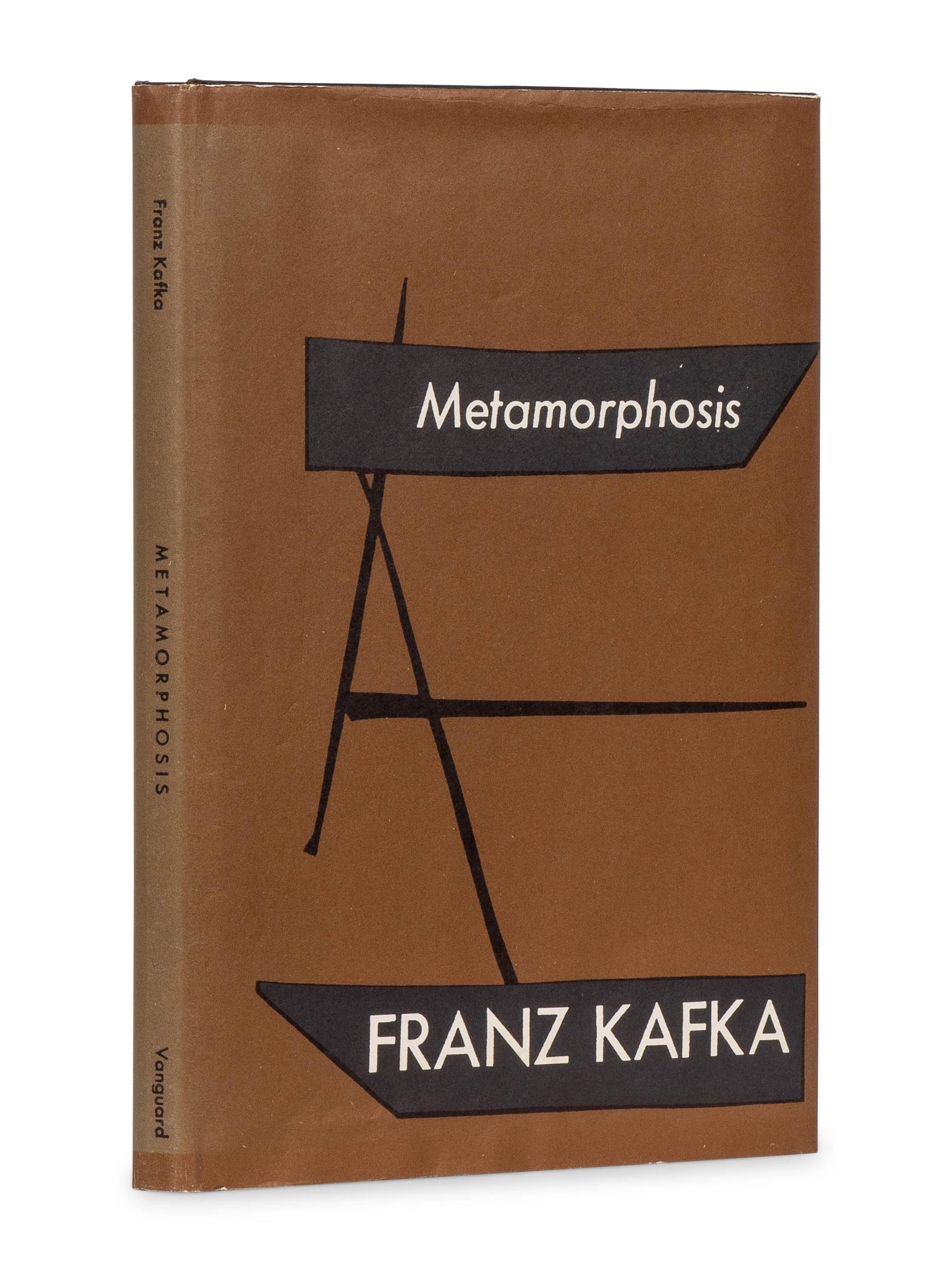 KAFKA, Franz (1883-1924). Metamorphosis . New York: The Vanguard Press, Inc., 1946.