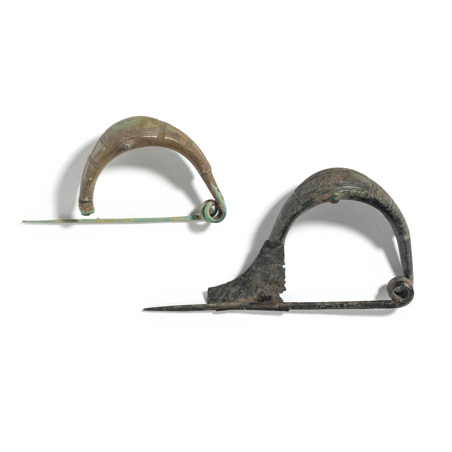 Three Greco-Roman Bronze Fibulae
