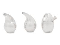 A Group of Three Georg Jensen Silver Table Articles