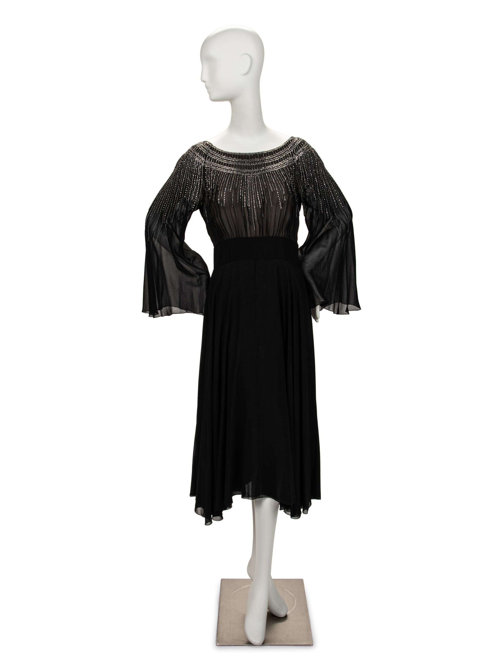 Three Pauline Trigère Items: Two Coats, One Dress, 1980s