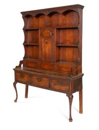 A George III Oak Welsh Cupboard