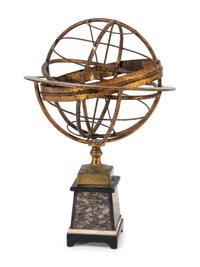 A Gilt Metal Armillary Sphere