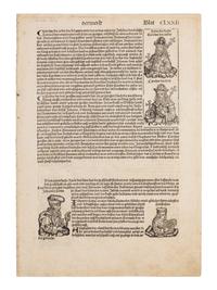 [BOOK OF HOURS]. A group of 25 leaves from medieval and renaissance manuscripts and printed books, including 5 or more from Otto Ege’s Fifty Original Leaves from Medieval Manuscripts. Western Europe: XII-XVI Century [compiled Cleveland, c.1950] and Original Leaves from Famous Bibles: Nine Centuries, 1121-1935 A.D [Compiled Cleveland, c.1950]. Various sizes, including: