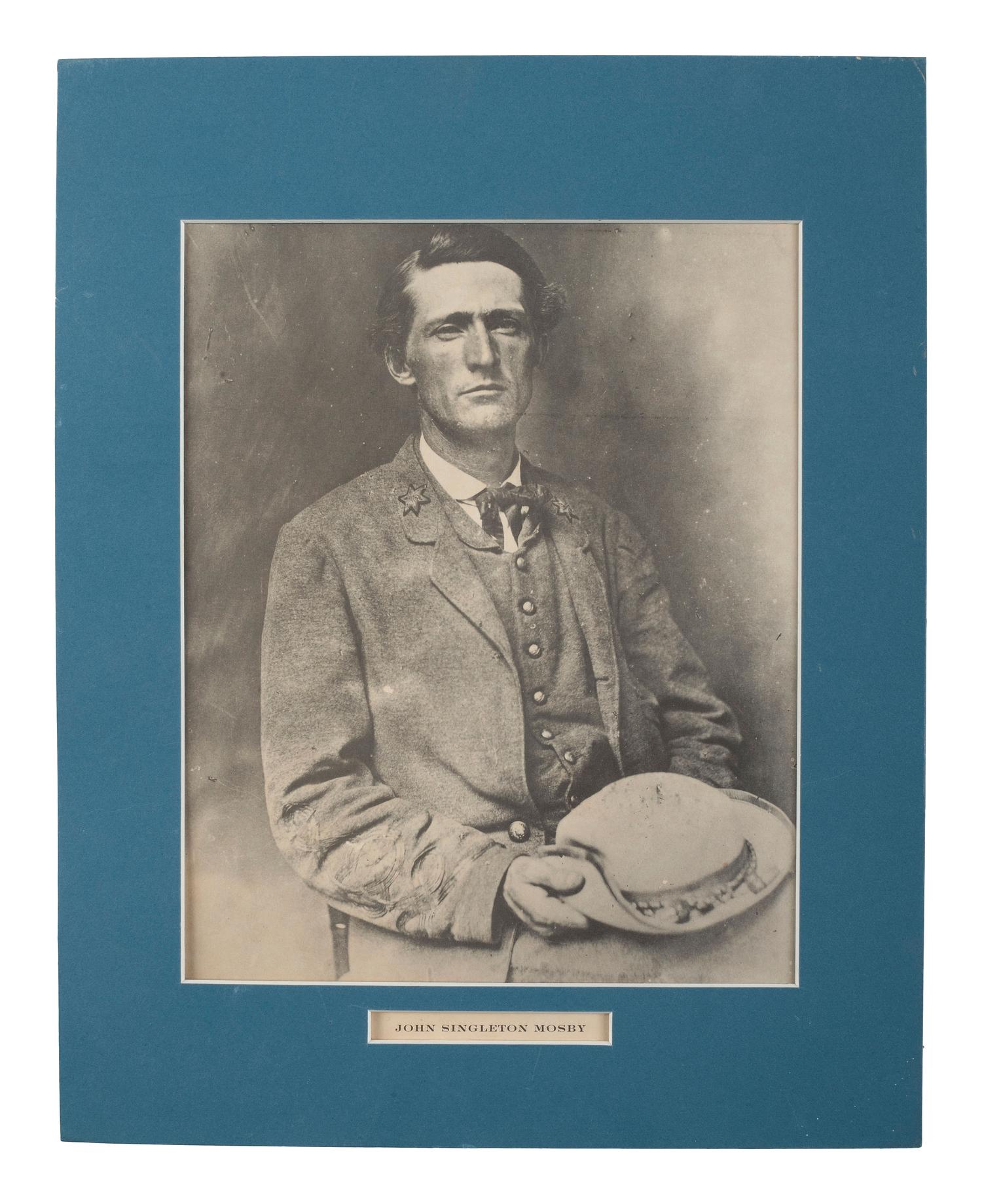 [CIVIL WAR]. A group of 6 prints featuring Civil War scenes and personalities, highlighted by tobacco advertisement illustrating Stonewall Jackson.